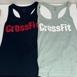 CROSSFIT X REEBOK lot of 2 workout tanks